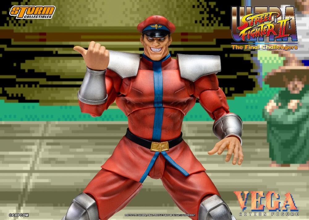 ULTRA STREET FIGHTER II THE FINAL CHALLENGERS - VEGA ACTION FIGURE | ウルトラストリートファイターII ザ・ファイナルチャレンジャーズ アクションフィギュア ベガ