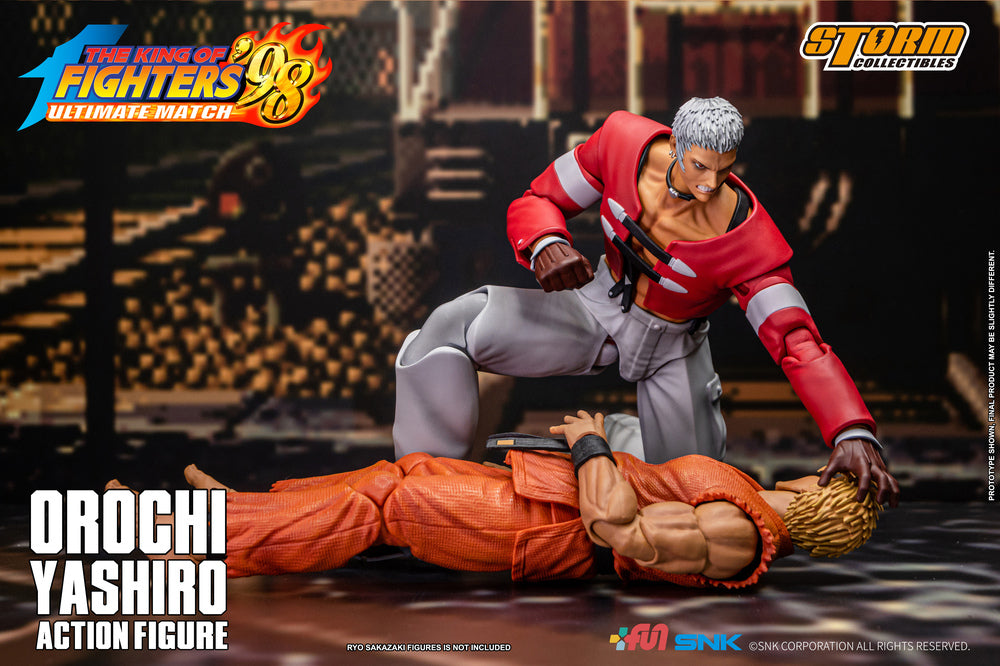 THE KING OF FIGHTERS ’98 ULTIMATE MATCH OROCHI YASHIRO ACTION FIGURE | ザ・キング・オブ・ファイターズ '98 アルティメットマッチ アクションフィギュア 乾いた大地の社