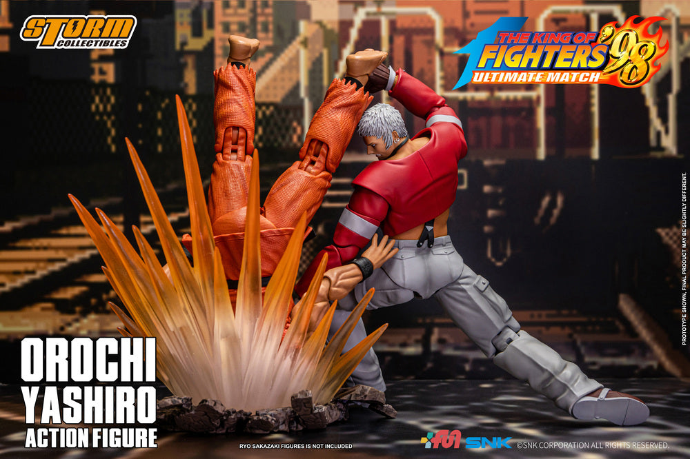 THE KING OF FIGHTERS ’98 ULTIMATE MATCH OROCHI YASHIRO ACTION FIGURE | ザ・キング・オブ・ファイターズ '98 アルティメットマッチ アクションフィギュア 乾いた大地の社
