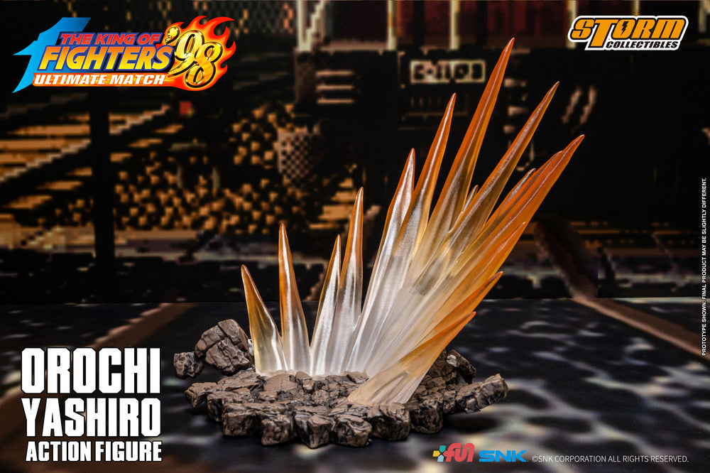 THE KING OF FIGHTERS ’98 ULTIMATE MATCH OROCHI YASHIRO ACTION FIGURE | ザ・キング・オブ・ファイターズ '98 アルティメットマッチ アクションフィギュア 乾いた大地の社