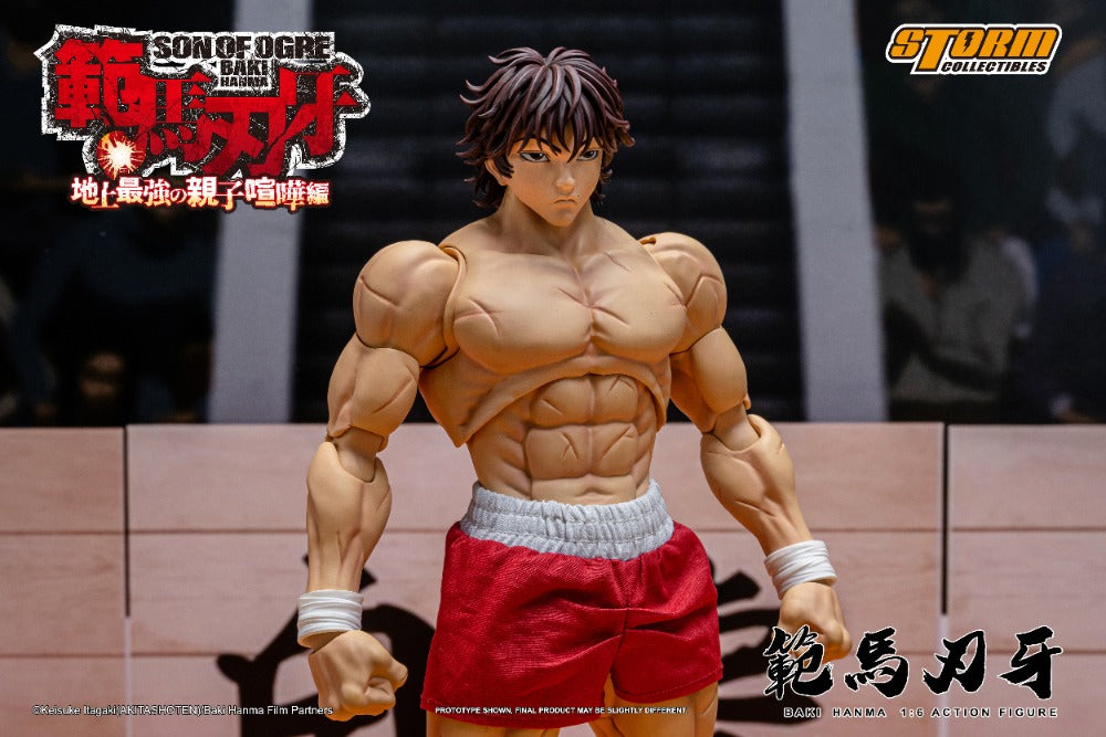 BAKI HANMA - 1/6 SCALE BAKI HANMA ACTION FIGURE | 『範馬刃牙』1/6 アクションフィギュア 範馬刃牙