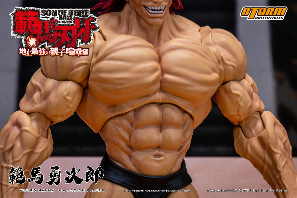 BAKI HANMA - 1/6 SCALE YUJIRO HANMA ACTION FIGURE | 『範馬刃牙』1/6 アクションフィギュア 範馬勇次郎