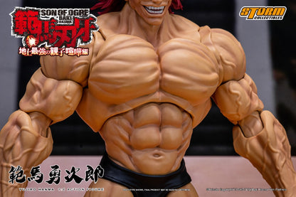 BAKI HANMA - 1/6 SCALE YUJIRO HANMA ACTION FIGURE | 『範馬刃牙』1/6 アクションフィギュア 範馬勇次郎