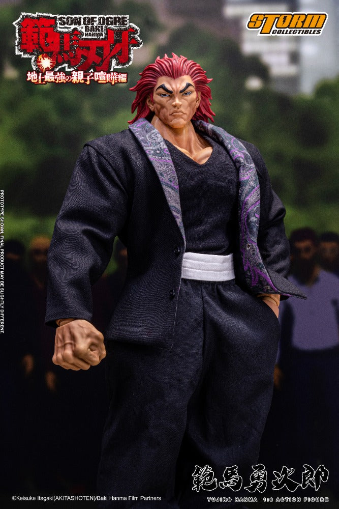 BAKI HANMA - 1/6 SCALE YUJIRO HANMA ACTION FIGURE | 『範馬刃牙』1/6 アクションフィギュア 範馬勇次郎