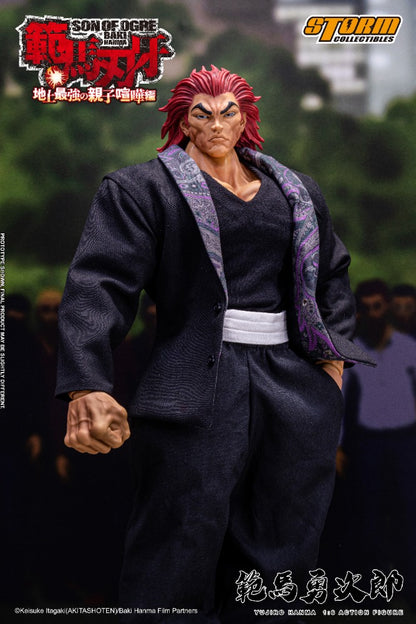 BAKI HANMA - 1/6 SCALE YUJIRO HANMA ACTION FIGURE | 『範馬刃牙』1/6 アクションフィギュア 範馬勇次郎