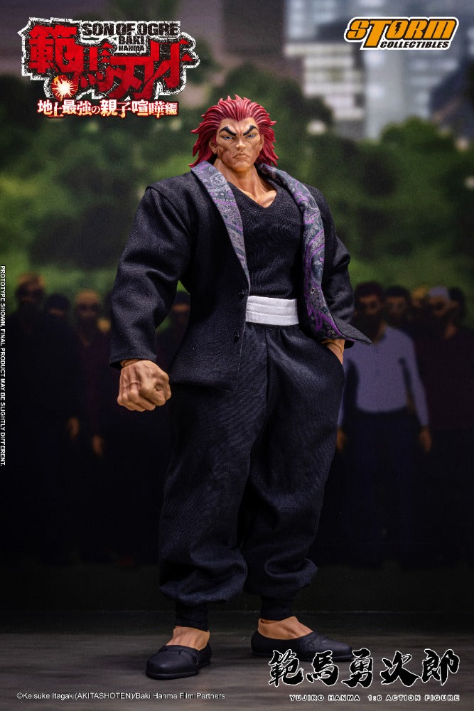 BAKI HANMA - 1/6 SCALE YUJIRO HANMA ACTION FIGURE | 『範馬刃牙』1/6 アクションフィギュア 範馬勇次郎