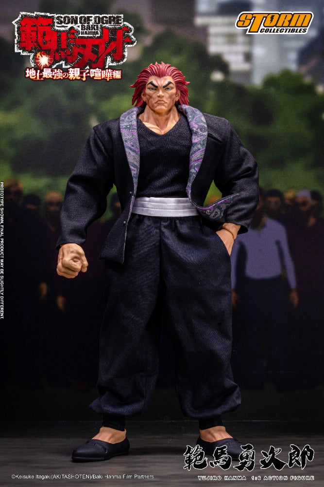 BAKI HANMA - 1/6 SCALE YUJIRO HANMA ACTION FIGURE | 『範馬刃牙』1/6 アクションフィギュア 範馬勇次郎