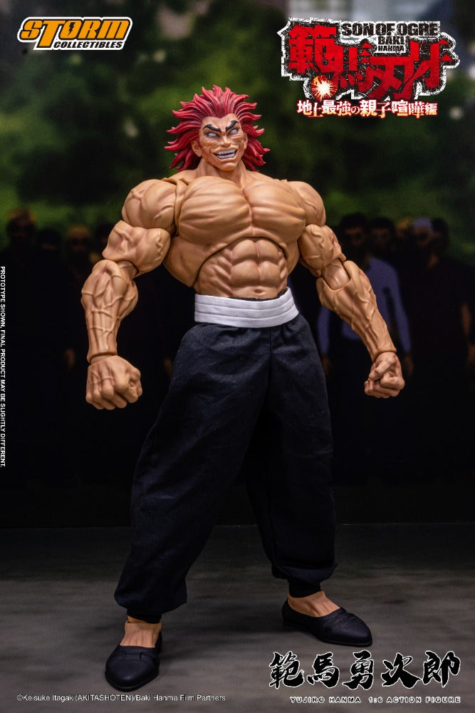 BAKI HANMA - 1/6 SCALE YUJIRO HANMA ACTION FIGURE | 『範馬刃牙』1/6 アクションフィギュア 範馬勇次郎
