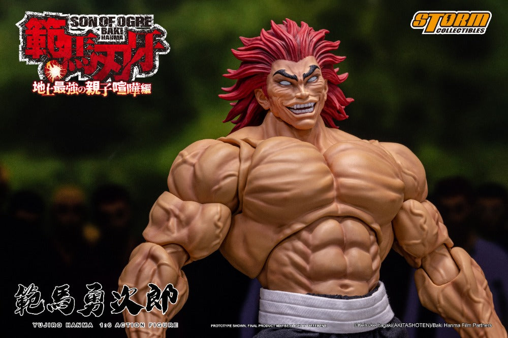 BAKI HANMA - 1/6 SCALE YUJIRO HANMA ACTION FIGURE | 『範馬刃牙』1/6 アクションフィギュア 範馬勇次郎