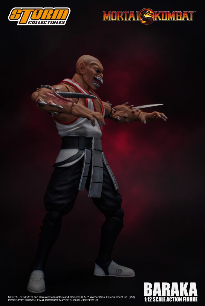 MORTAL KOMBAT 1/12 SCALE ACTION FIGURE BARAKA モータルコンバット 1/12 アクションフィギュア バラカ