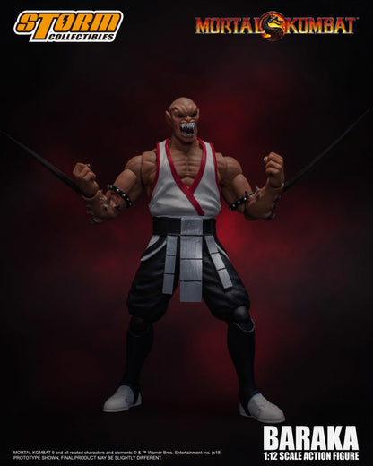 MORTAL KOMBAT 1/12 SCALE ACTION FIGURE BARAKA モータルコンバット 1/12 アクションフィギュア バラカ