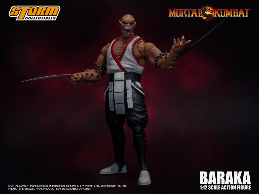 MORTAL KOMBAT 1/12 SCALE ACTION FIGURE BARAKA モータルコンバット 1/12 アクションフィギュア バラカ