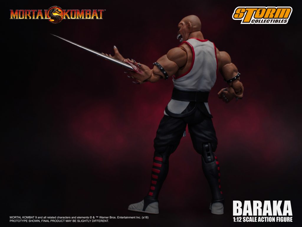 MORTAL KOMBAT 1/12 SCALE ACTION FIGURE BARAKA モータルコンバット 1/12 アクションフィギュア バラカ