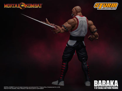 MORTAL KOMBAT 1/12 SCALE ACTION FIGURE BARAKA モータルコンバット 1/12 アクションフィギュア バラカ