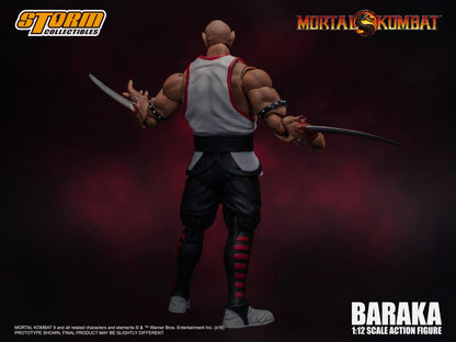 MORTAL KOMBAT 1/12 SCALE ACTION FIGURE BARAKA モータルコンバット 1/12 アクションフィギュア バラカ