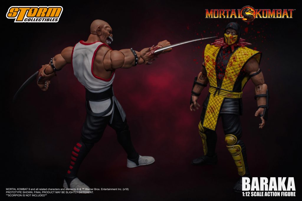 MORTAL KOMBAT 1/12 SCALE ACTION FIGURE BARAKA モータルコンバット 1/12 アクションフィギュア バラカ