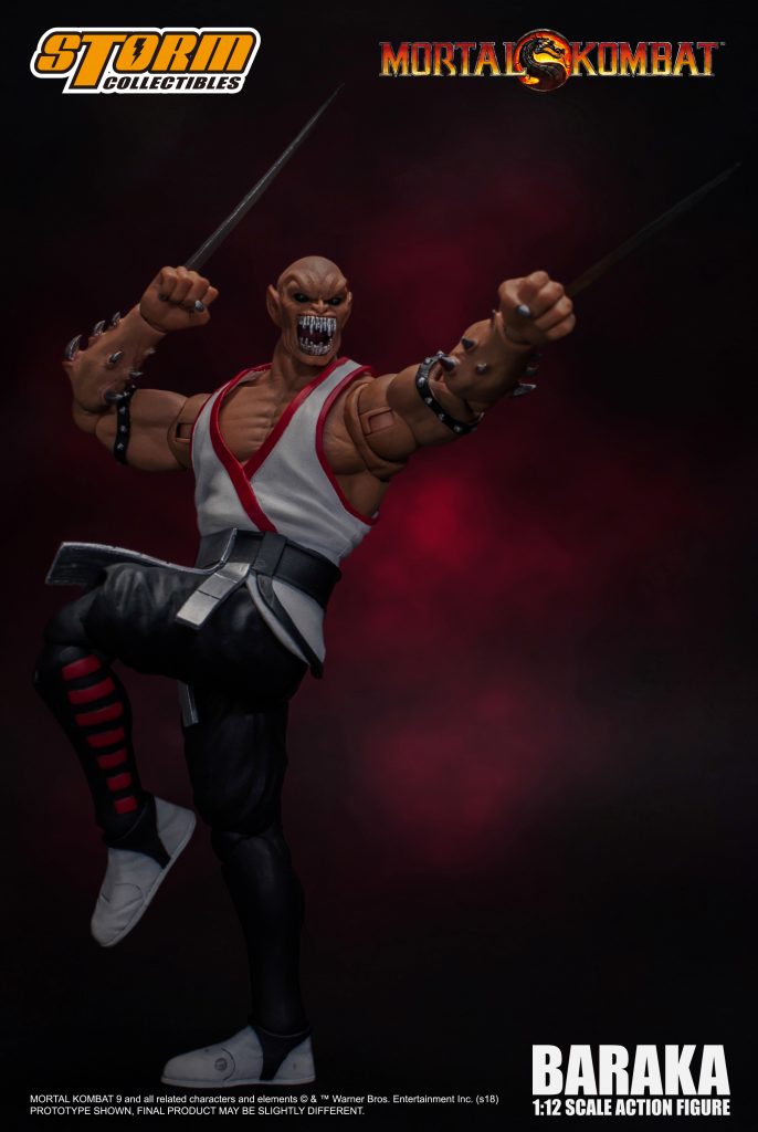 MORTAL KOMBAT 1/12 SCALE ACTION FIGURE BARAKA モータルコンバット 1/12 アクションフィギュア バラカ
