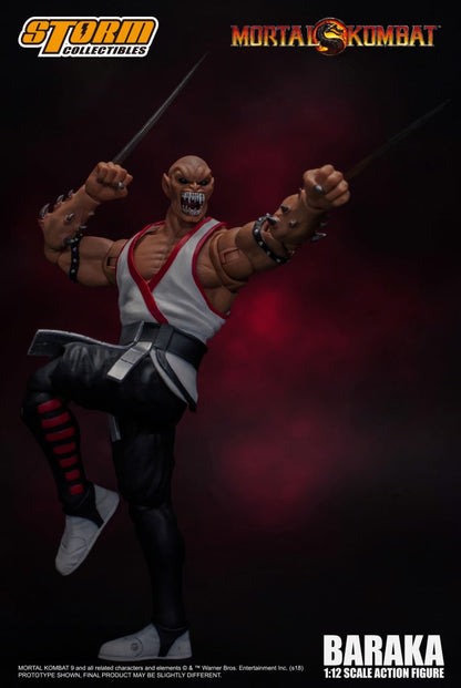 MORTAL KOMBAT 1/12 SCALE ACTION FIGURE BARAKA モータルコンバット 1/12 アクションフィギュア バラカ