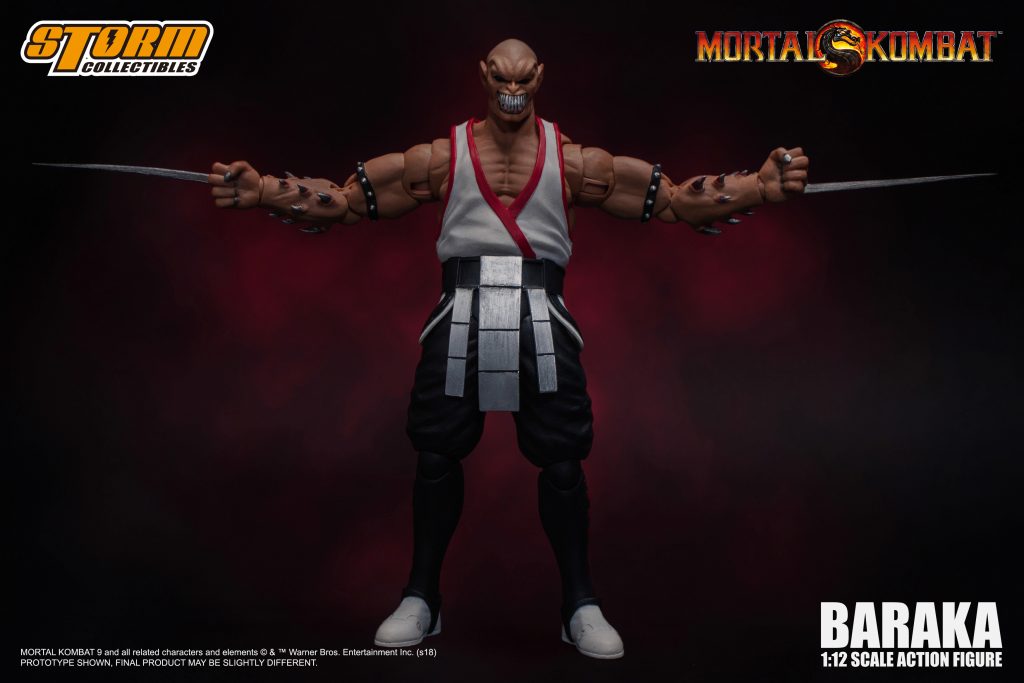 MORTAL KOMBAT 1/12 SCALE ACTION FIGURE BARAKA モータルコンバット 1/12 アクションフィギュア バラカ