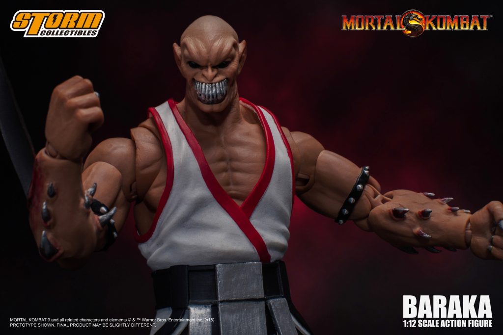 MORTAL KOMBAT 1/12 SCALE ACTION FIGURE BARAKA モータルコンバット 1/12 アクションフィギュア バラカ