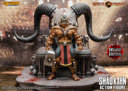 MORTAL KOMBAT 1/12 SCALE ACTION FIGURE SHAO KAHN DELUXE EDITION | モータルコンバット アクションフィギュア シャオ・カーン デラックス エディション