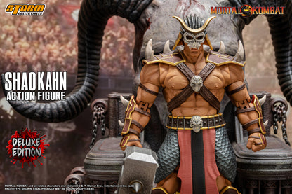MORTAL KOMBAT 1/12 SCALE ACTION FIGURE SHAO KAHN DELUXE EDITION | モータルコンバット アクションフィギュア シャオ・カーン デラックス エディション