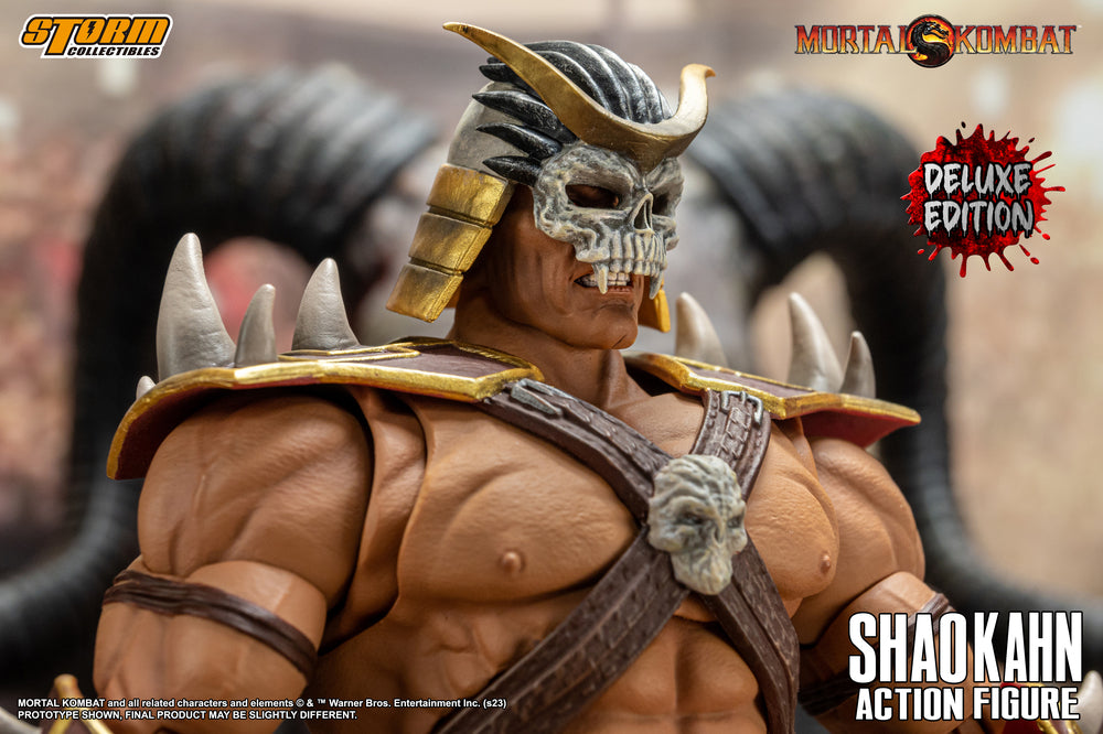 MORTAL KOMBAT 1/12 SCALE ACTION FIGURE SHAO KAHN DELUXE EDITION | モータルコンバット アクションフィギュア シャオ・カーン デラックス エディション