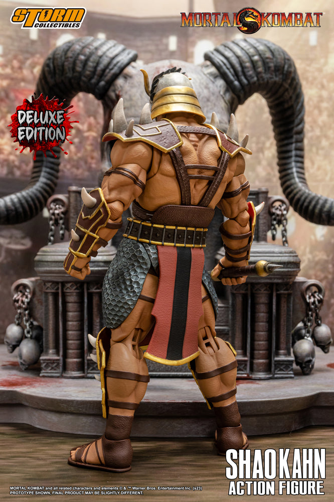 MORTAL KOMBAT 1/12 SCALE ACTION FIGURE SHAO KAHN DELUXE EDITION | モータルコンバット アクションフィギュア シャオ・カーン デラックス エディション