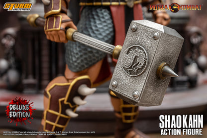 MORTAL KOMBAT 1/12 SCALE ACTION FIGURE SHAO KAHN DELUXE EDITION | モータルコンバット アクションフィギュア シャオ・カーン デラックス エディション