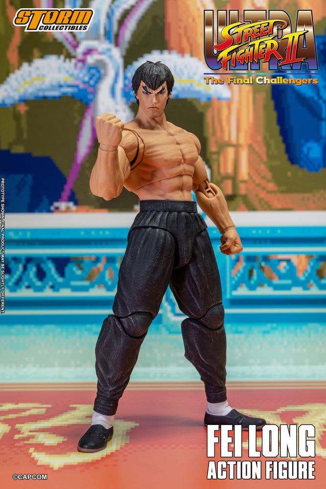 ULTRA STREET FIGHTER II THE FINAL CHALLENGERS - FEI LONG ACTION FIGURE | ウルトラストリートファイターII ザ・ファイナルチャレンジャーズ アクションフィギュア フェイロン