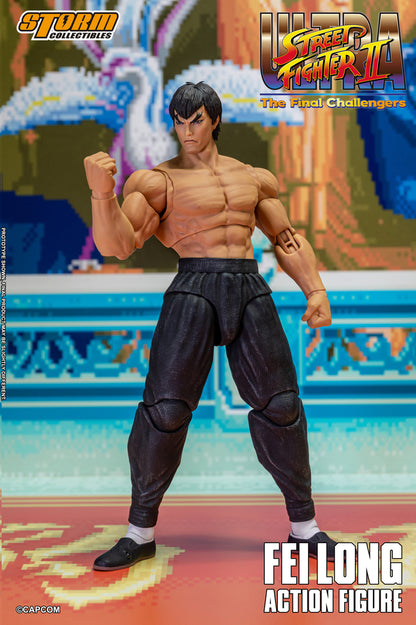 ULTRA STREET FIGHTER II THE FINAL CHALLENGERS - FEI LONG ACTION FIGURE | ウルトラストリートファイターII ザ・ファイナルチャレンジャーズ アクションフィギュア フェイロン