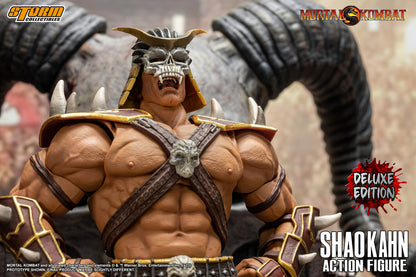 MORTAL KOMBAT 1/12 SCALE ACTION FIGURE SHAO KAHN DELUXE EDITION | モータルコンバット アクションフィギュア シャオ・カーン デラックス エディション