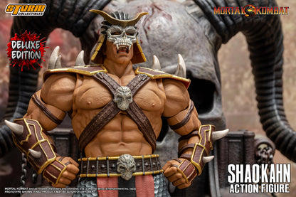 MORTAL KOMBAT 1/12 SCALE ACTION FIGURE SHAO KAHN DELUXE EDITION | モータルコンバット アクションフィギュア シャオ・カーン デラックス エディション