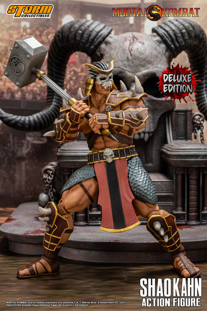 MORTAL KOMBAT 1/12 SCALE ACTION FIGURE SHAO KAHN DELUXE EDITION | モータルコンバット アクションフィギュア シャオ・カーン デラックス エディション