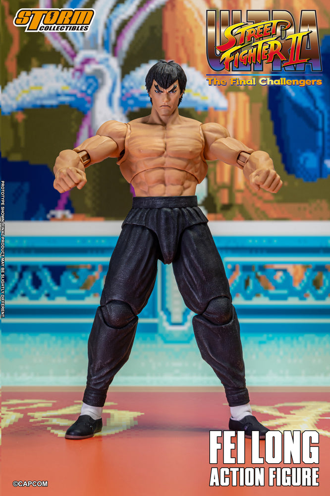 ULTRA STREET FIGHTER II THE FINAL CHALLENGERS - FEI LONG ACTION FIGURE | ウルトラストリートファイターII ザ・ファイナルチャレンジャーズ アクションフィギュア フェイロン