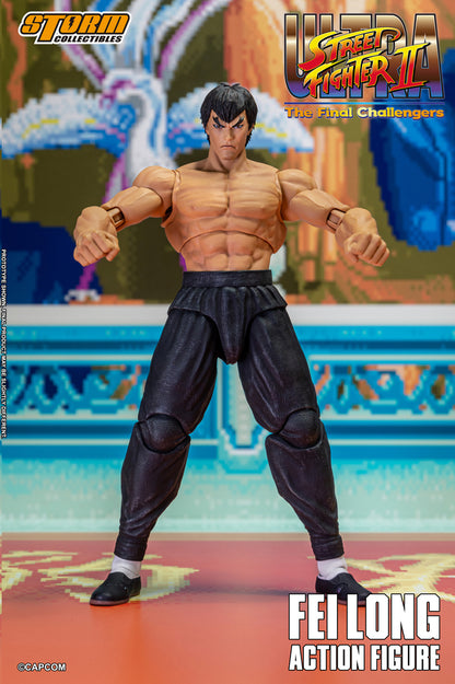 ULTRA STREET FIGHTER II THE FINAL CHALLENGERS - FEI LONG ACTION FIGURE | ウルトラストリートファイターII ザ・ファイナルチャレンジャーズ アクションフィギュア フェイロン