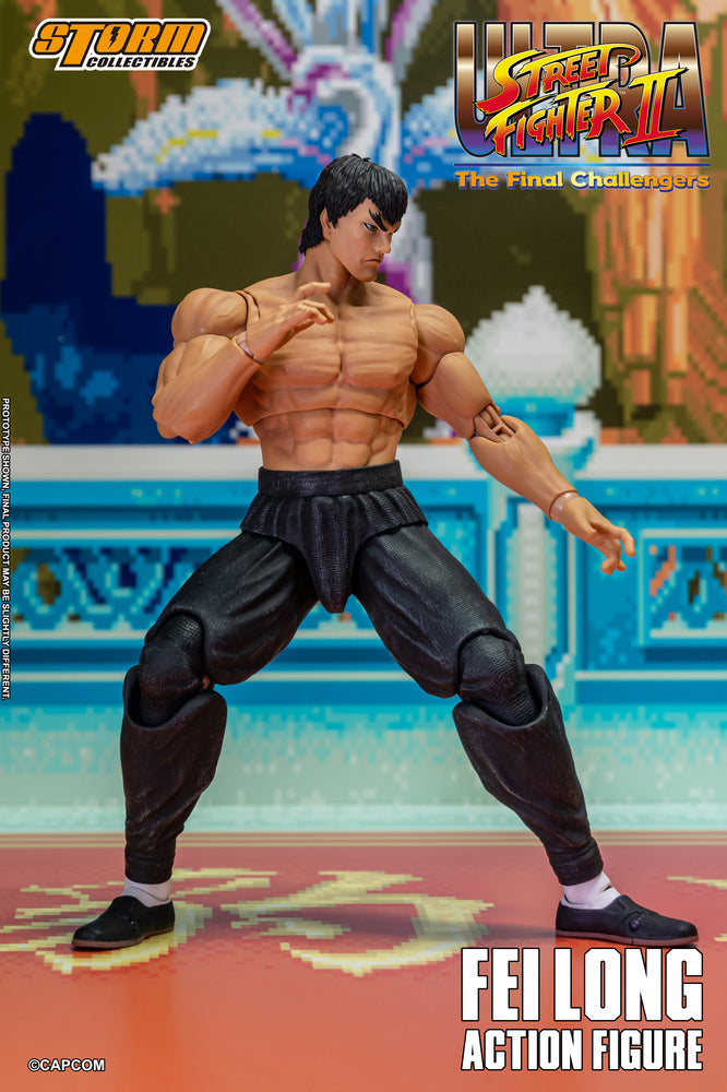 ULTRA STREET FIGHTER II THE FINAL CHALLENGERS - FEI LONG ACTION FIGURE | ウルトラストリートファイターII ザ・ファイナルチャレンジャーズ アクションフィギュア フェイロン