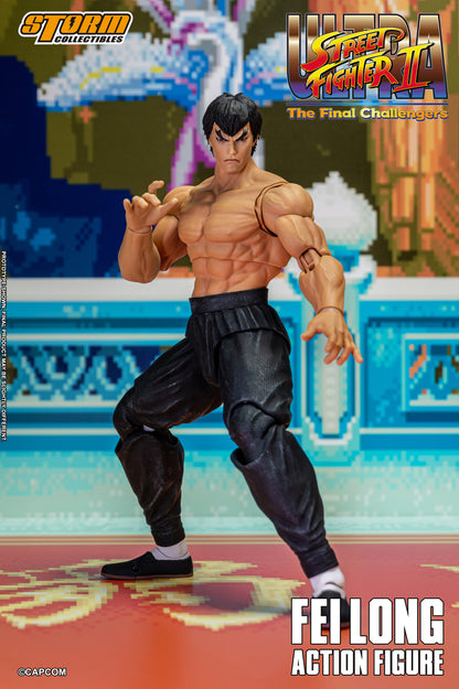 ULTRA STREET FIGHTER II THE FINAL CHALLENGERS - FEI LONG ACTION FIGURE | ウルトラストリートファイターII ザ・ファイナルチャレンジャーズ アクションフィギュア フェイロン