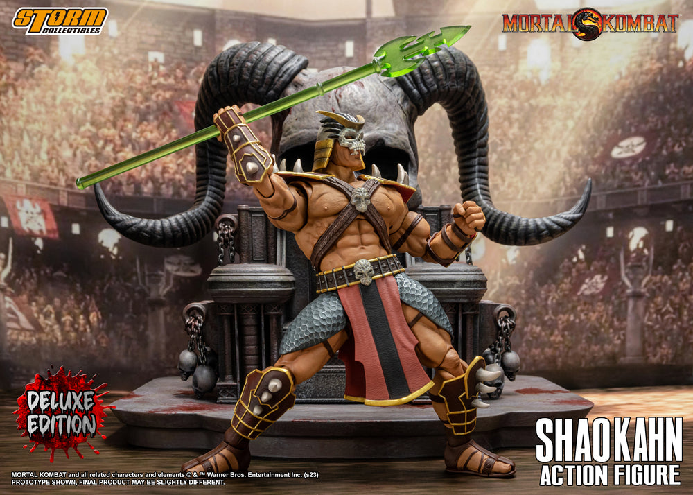 MORTAL KOMBAT 1/12 SCALE ACTION FIGURE SHAO KAHN DELUXE EDITION | モータルコンバット アクションフィギュア シャオ・カーン デラックス エディション