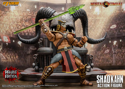 MORTAL KOMBAT 1/12 SCALE ACTION FIGURE SHAO KAHN DELUXE EDITION | モータルコンバット アクションフィギュア シャオ・カーン デラックス エディション