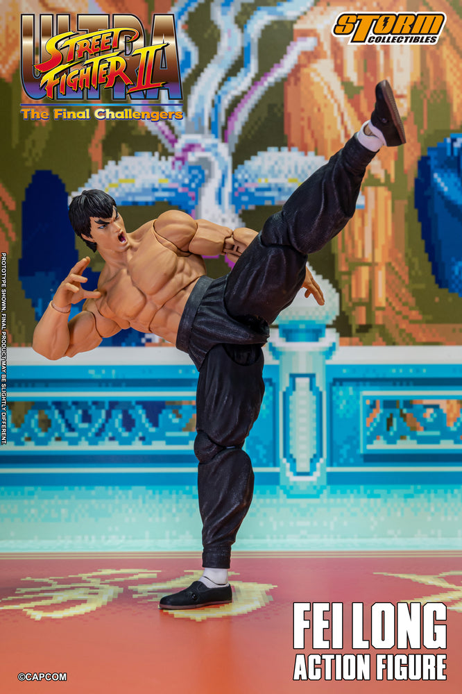ULTRA STREET FIGHTER II THE FINAL CHALLENGERS - FEI LONG ACTION FIGURE | ウルトラストリートファイターII ザ・ファイナルチャレンジャーズ アクションフィギュア フェイロン