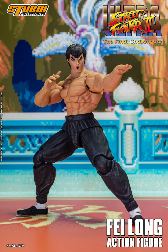 ULTRA STREET FIGHTER II THE FINAL CHALLENGERS - FEI LONG ACTION FIGURE | ウルトラストリートファイターII ザ・ファイナルチャレンジャーズ アクションフィギュア フェイロン