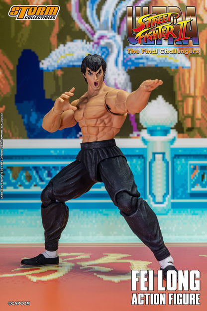 ULTRA STREET FIGHTER II THE FINAL CHALLENGERS - FEI LONG ACTION FIGURE | ウルトラストリートファイターII ザ・ファイナルチャレンジャーズ アクションフィギュア フェイロン
