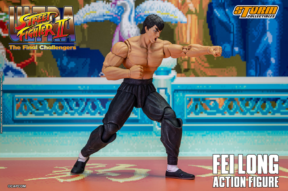 ULTRA STREET FIGHTER II THE FINAL CHALLENGERS - FEI LONG ACTION FIGURE | ウルトラストリートファイターII ザ・ファイナルチャレンジャーズ アクションフィギュア フェイロン