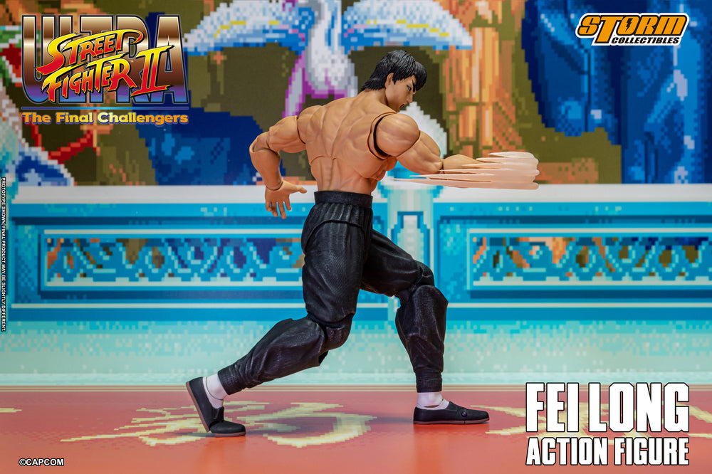 ULTRA STREET FIGHTER II THE FINAL CHALLENGERS - FEI LONG ACTION FIGURE | ウルトラストリートファイターII ザ・ファイナルチャレンジャーズ アクションフィギュア フェイロン