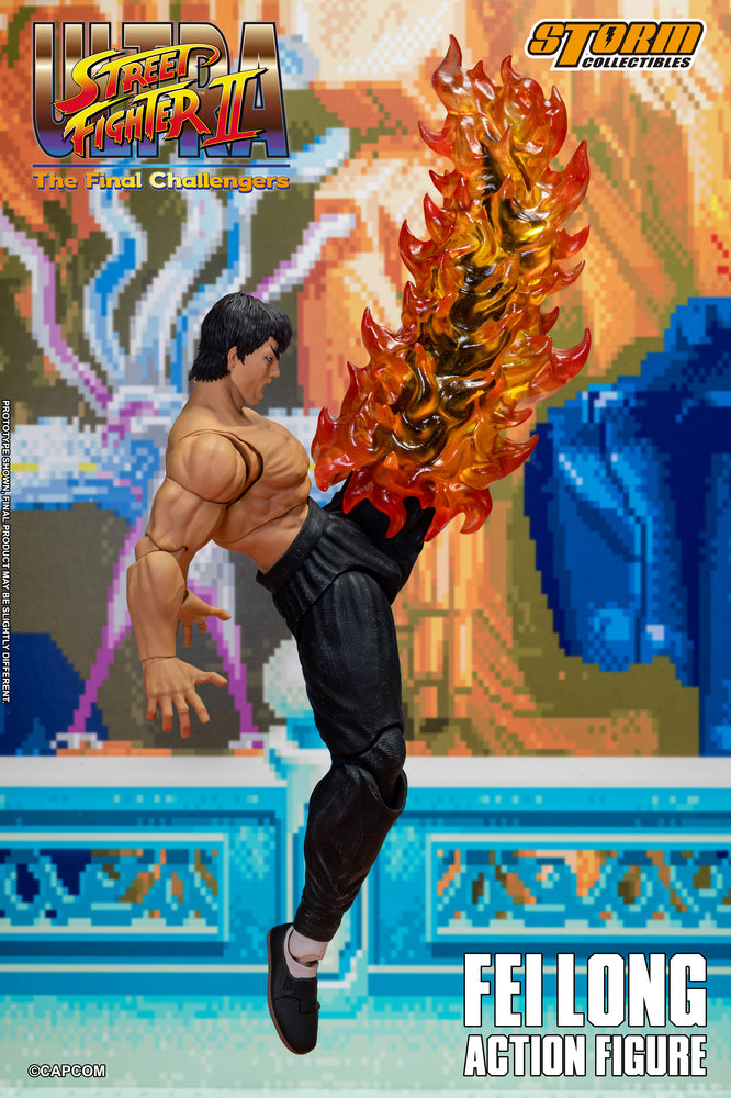 ULTRA STREET FIGHTER II THE FINAL CHALLENGERS - FEI LONG ACTION FIGURE | ウルトラストリートファイターII ザ・ファイナルチャレンジャーズ アクションフィギュア フェイロン