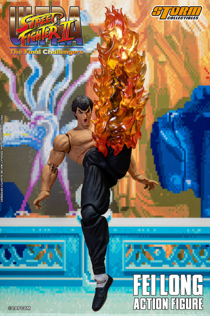 ULTRA STREET FIGHTER II THE FINAL CHALLENGERS - FEI LONG ACTION FIGURE | ウルトラストリートファイターII ザ・ファイナルチャレンジャーズ アクションフィギュア フェイロン