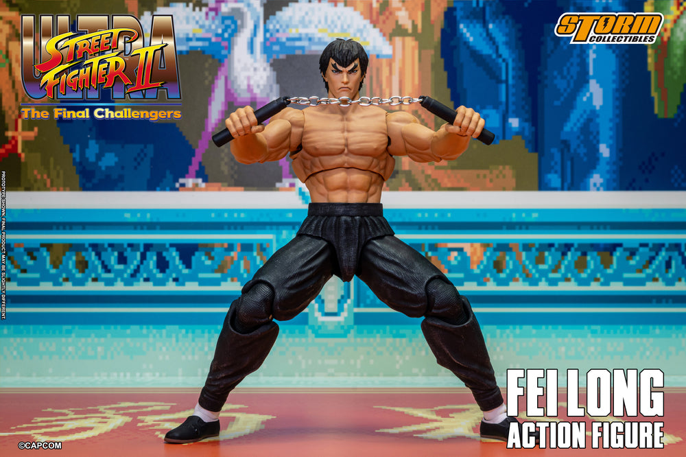 ULTRA STREET FIGHTER II THE FINAL CHALLENGERS - FEI LONG ACTION FIGURE | ウルトラストリートファイターII ザ・ファイナルチャレンジャーズ アクションフィギュア フェイロン