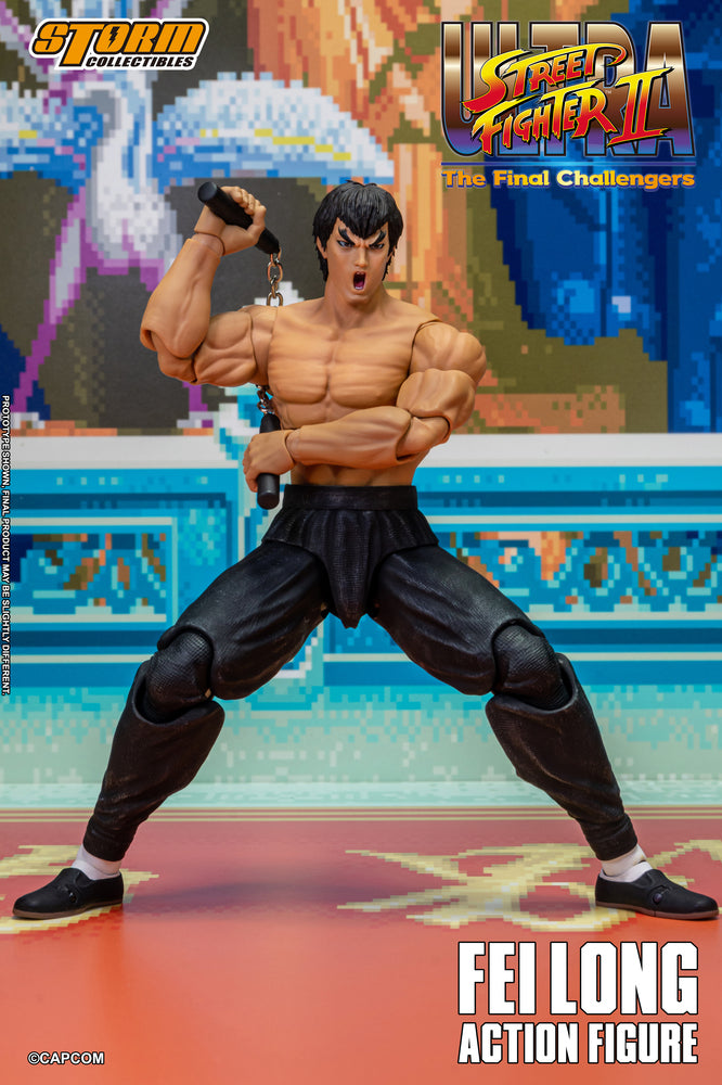 ULTRA STREET FIGHTER II THE FINAL CHALLENGERS - FEI LONG ACTION FIGURE | ウルトラストリートファイターII ザ・ファイナルチャレンジャーズ アクションフィギュア フェイロン
