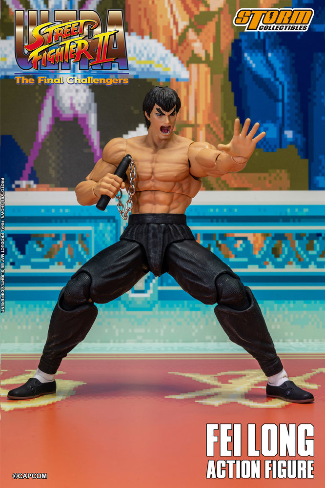 ULTRA STREET FIGHTER II THE FINAL CHALLENGERS - FEI LONG ACTION FIGURE | ウルトラストリートファイターII ザ・ファイナルチャレンジャーズ アクションフィギュア フェイロン